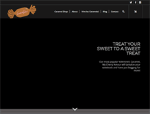 Tablet Screenshot of caramelsdebouchard.com